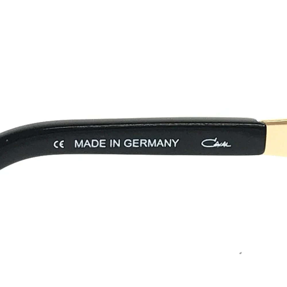 Cazal Sunglasses MOD.9053 COL.001 Black Gold Frames w/ Dark Gray Lenses